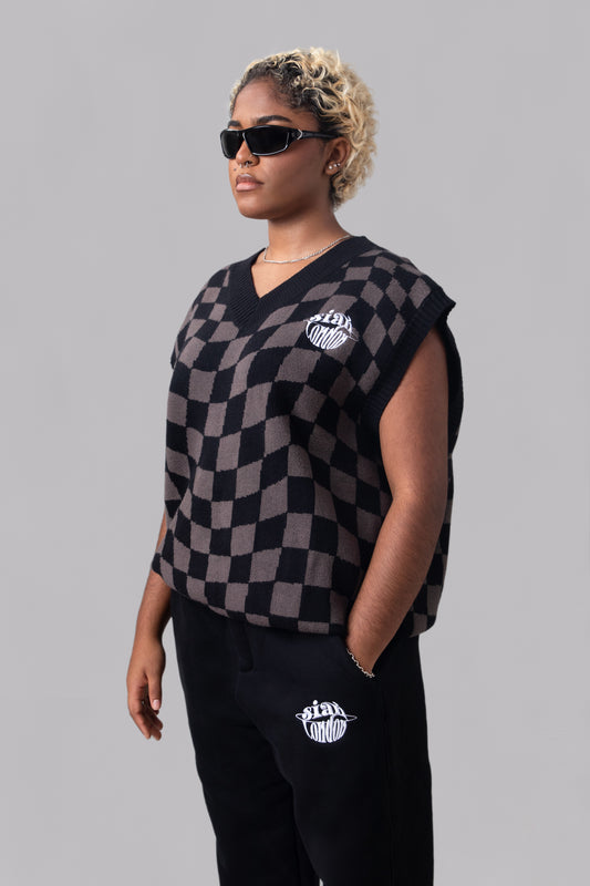 Signature Knitted Sleeveless Jumper