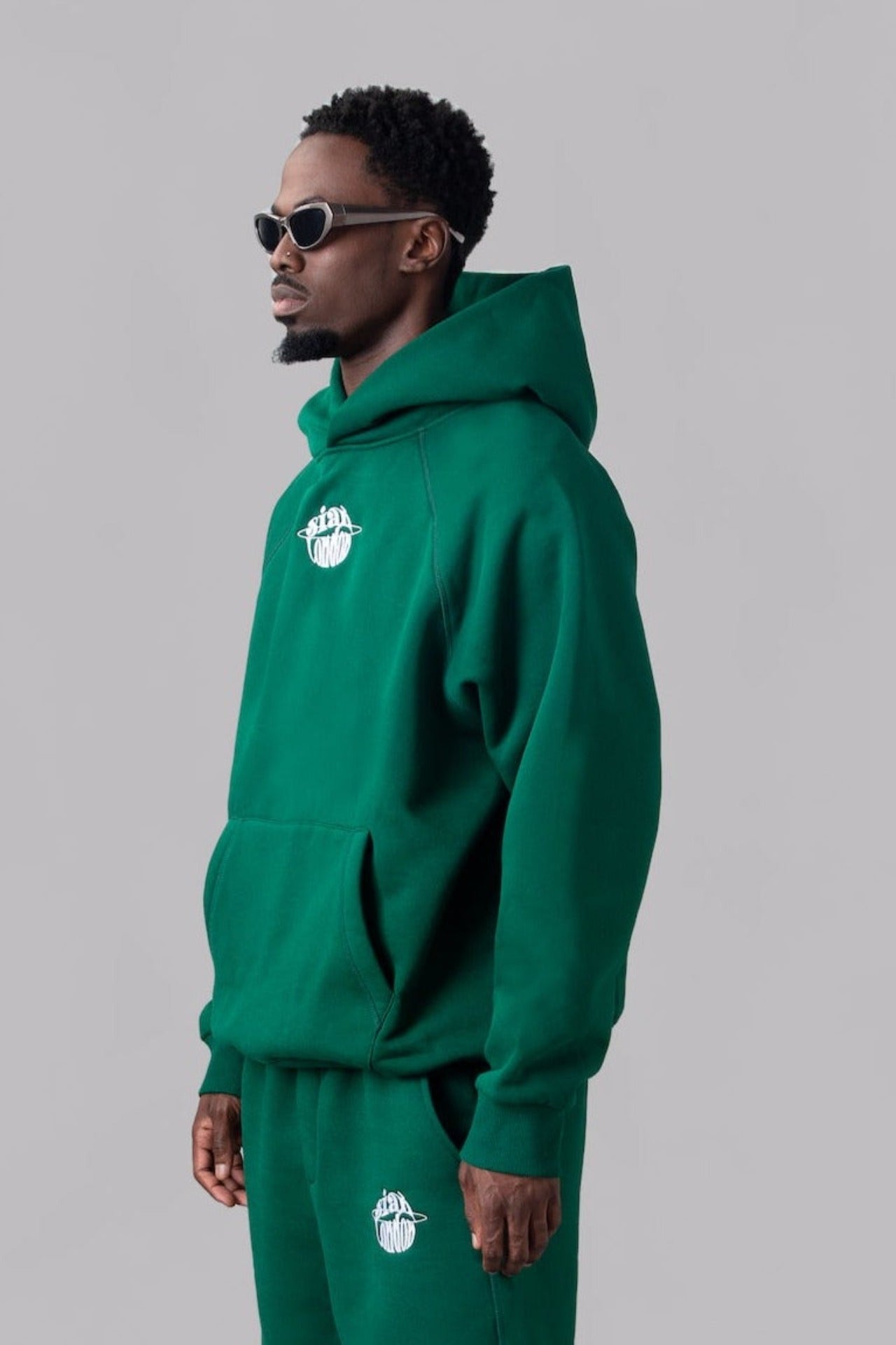 Signature Hoodie Forest Green