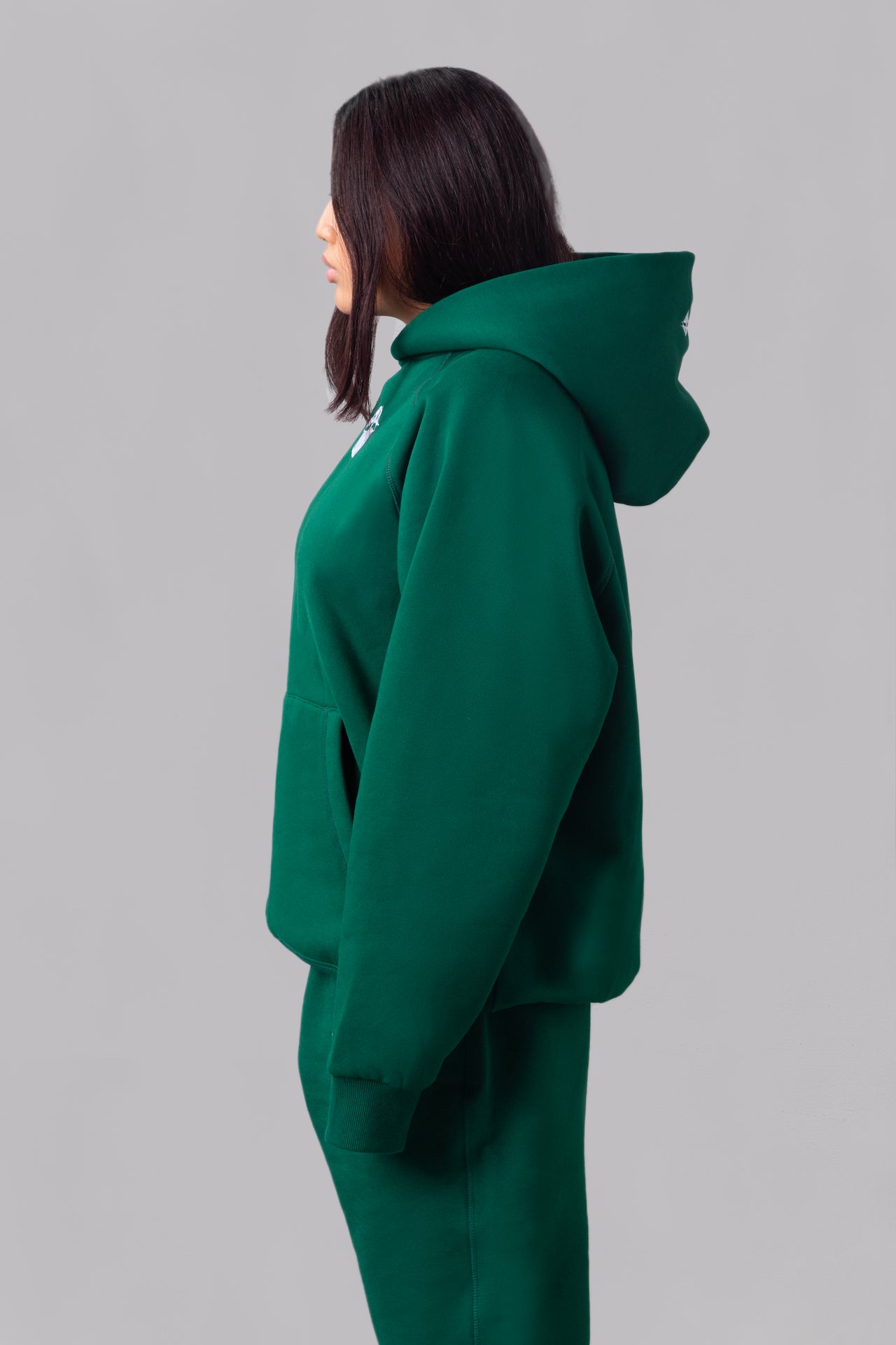 Signature Hoodie Forest Green