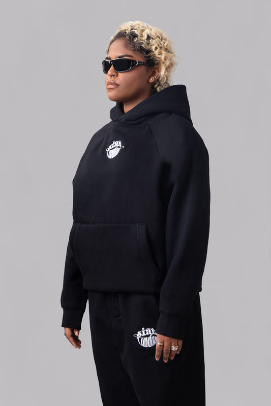 Signature Hoodie Jet Black
