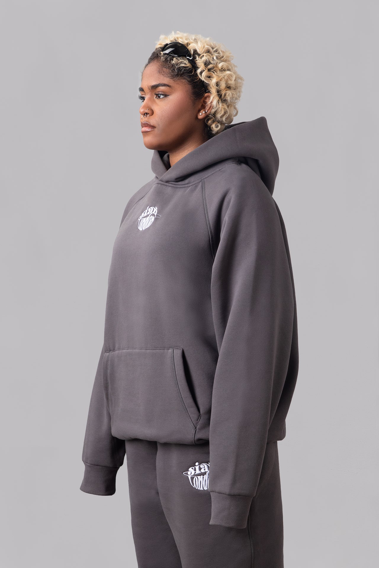 Signature Hoodie Aston Grey